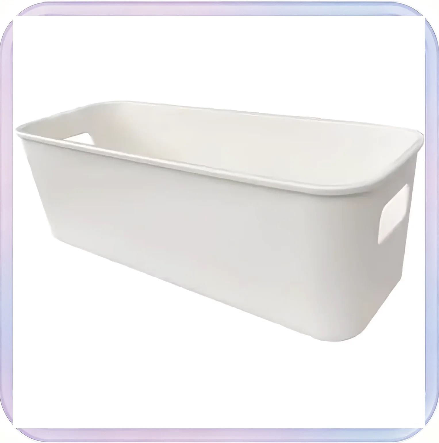 No_626_Cange Small Rectangular Cutlery Storage Box (2-Pack)